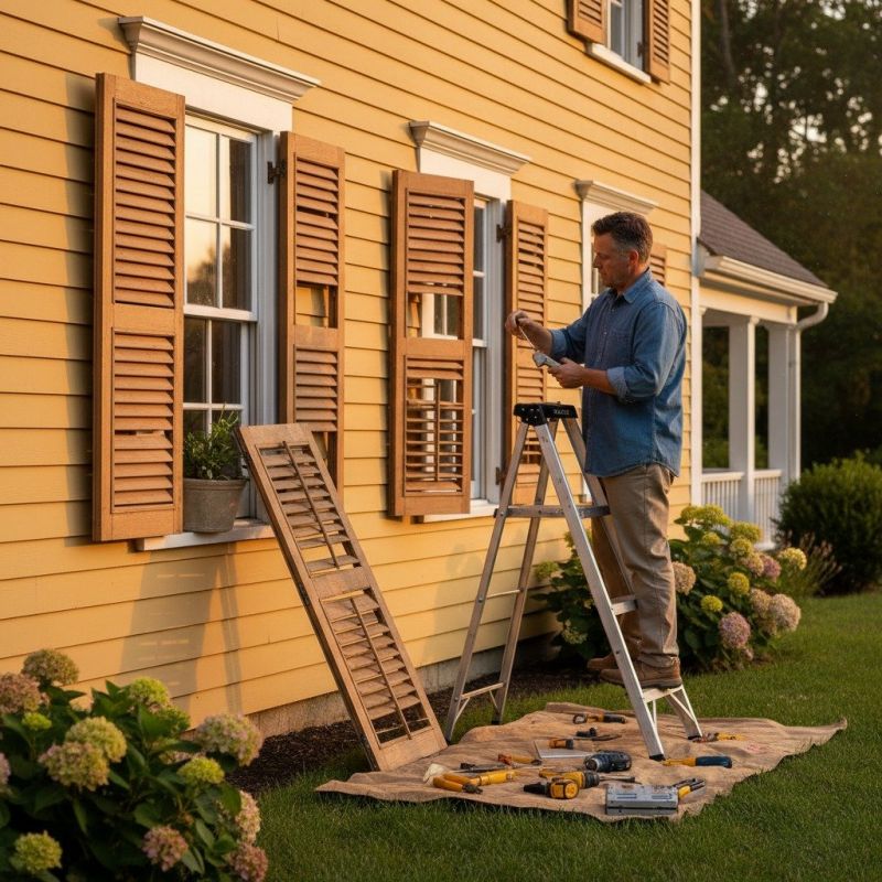 Shutter Louver Repair in Alpharetta, GA